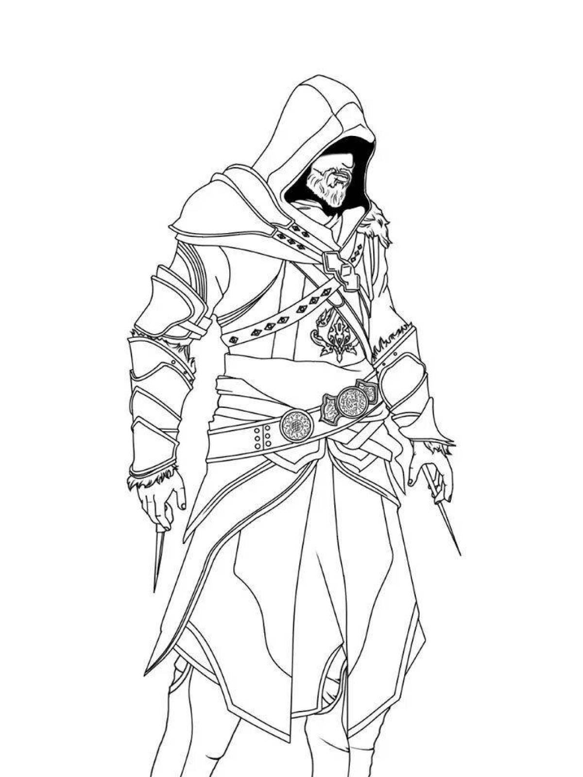 Assassincreed innovative coloring