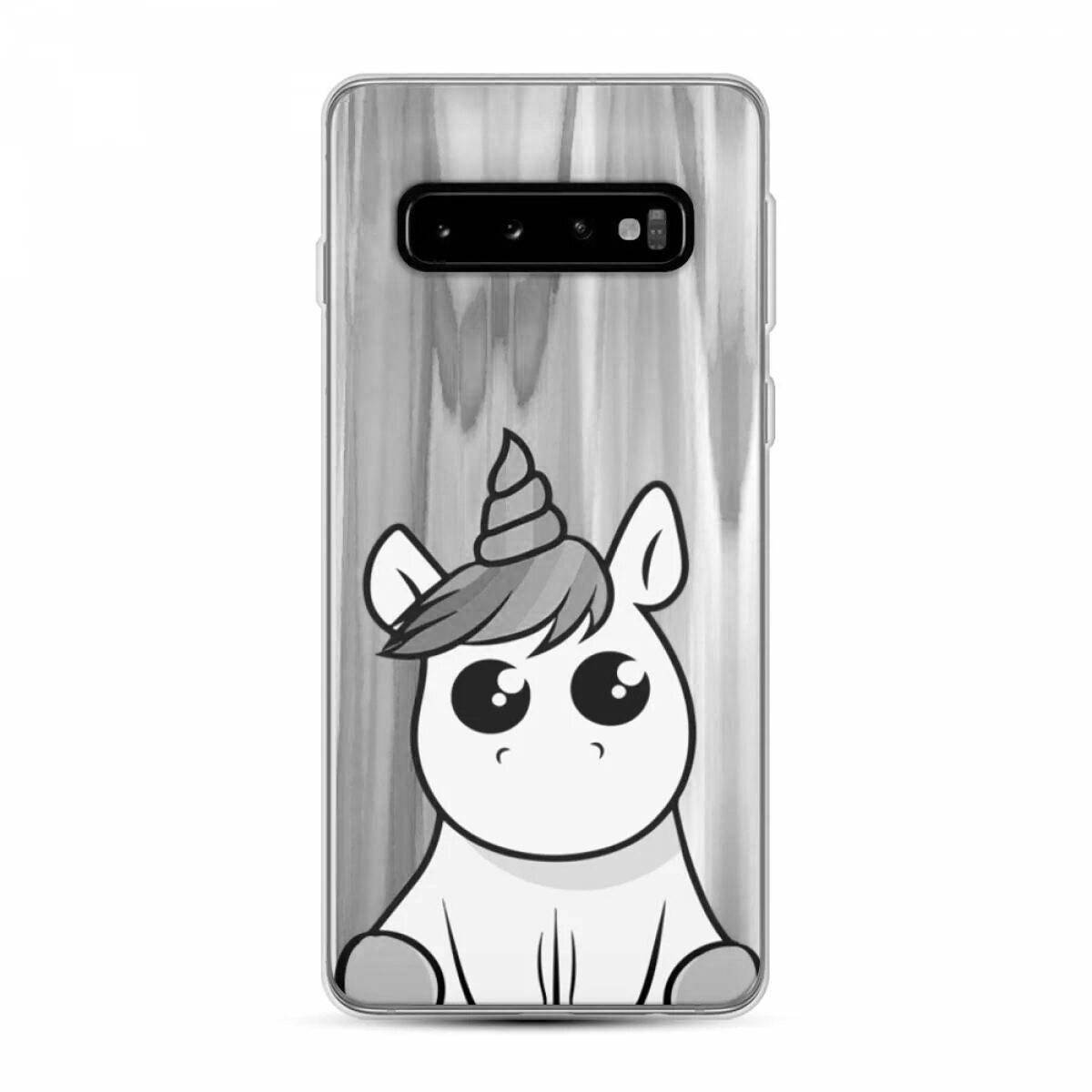 Great phone unicorn coloring book