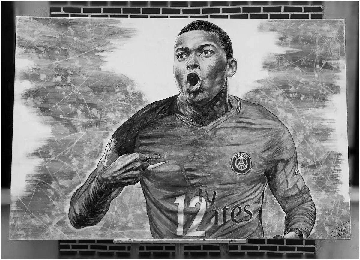 Luxury logo psg coloring page