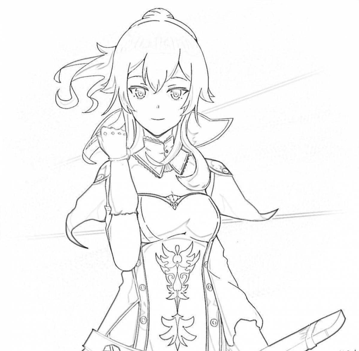 Jun li's fun coloring book