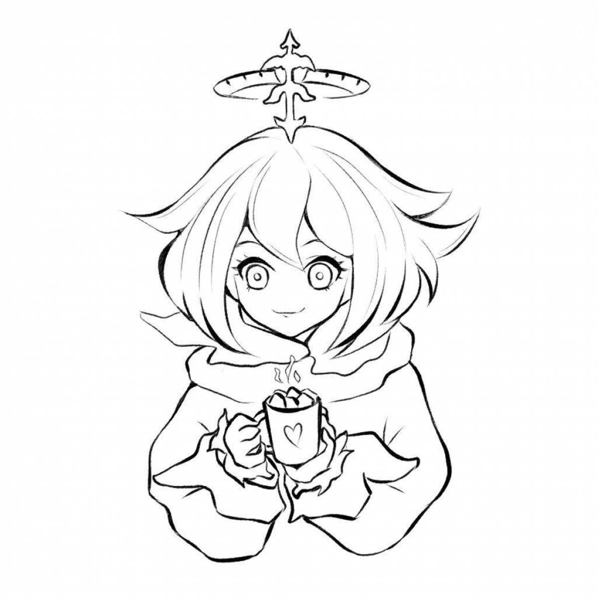 Jun li's joyful coloring book