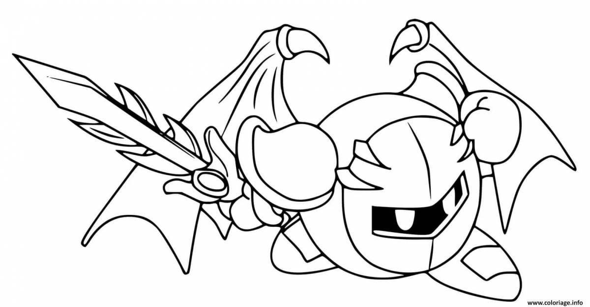 Glorious Soul Knight Coloring Page