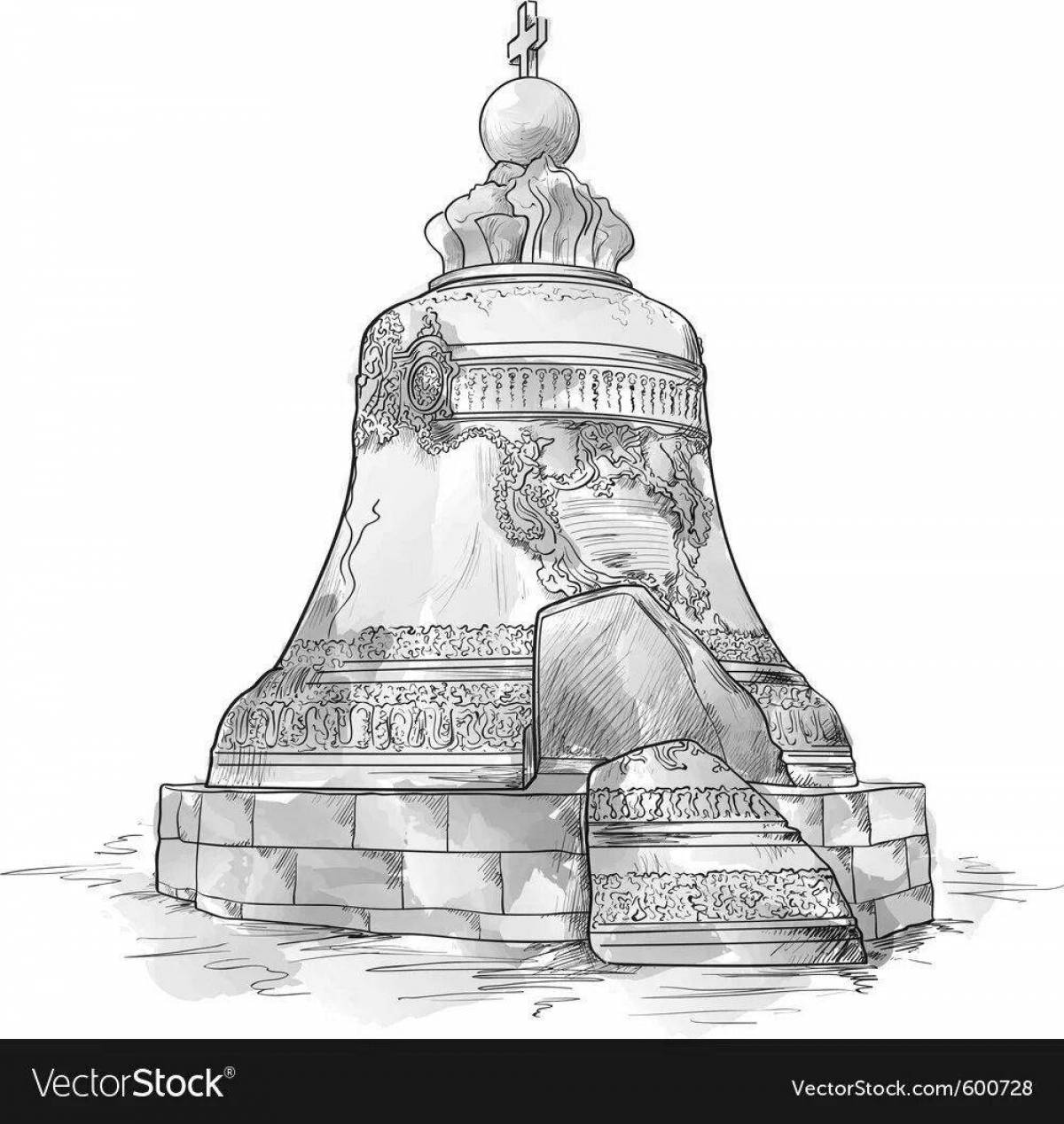 Tsar Bell coloring page
