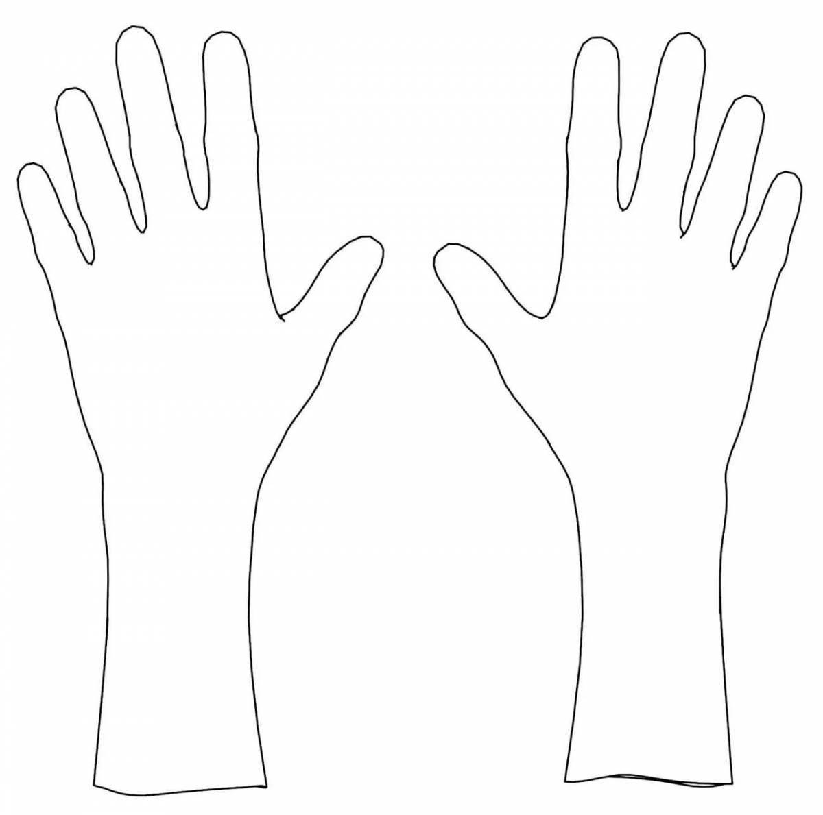Fat wrist coloring page