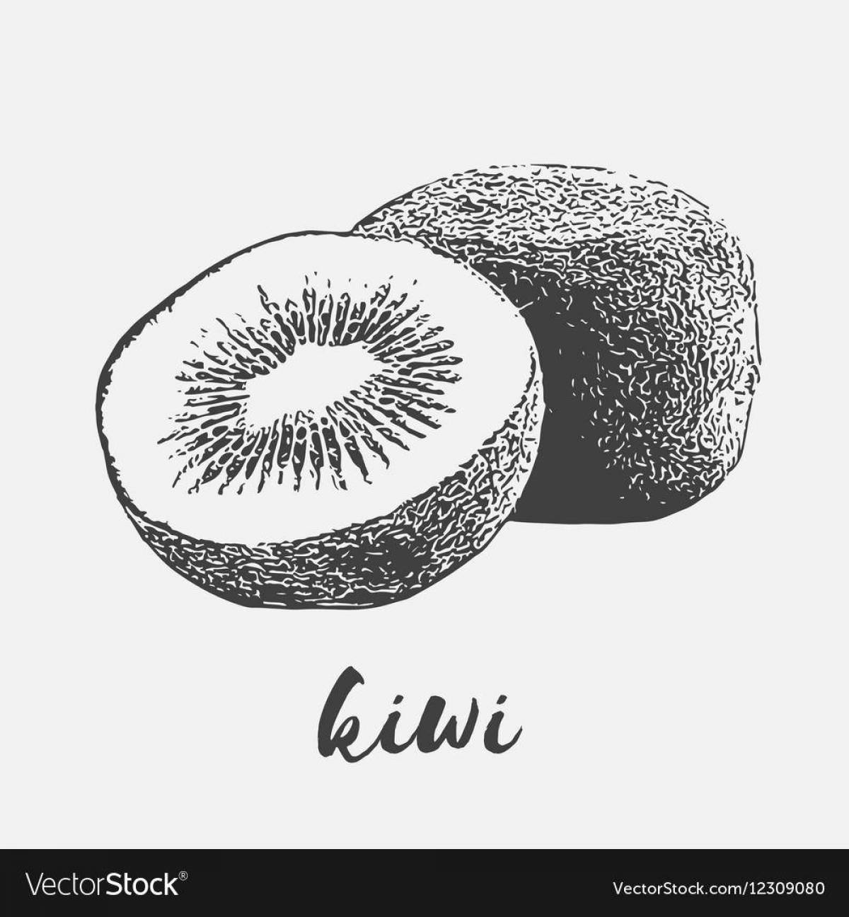 Coloring book bold kiwi willy