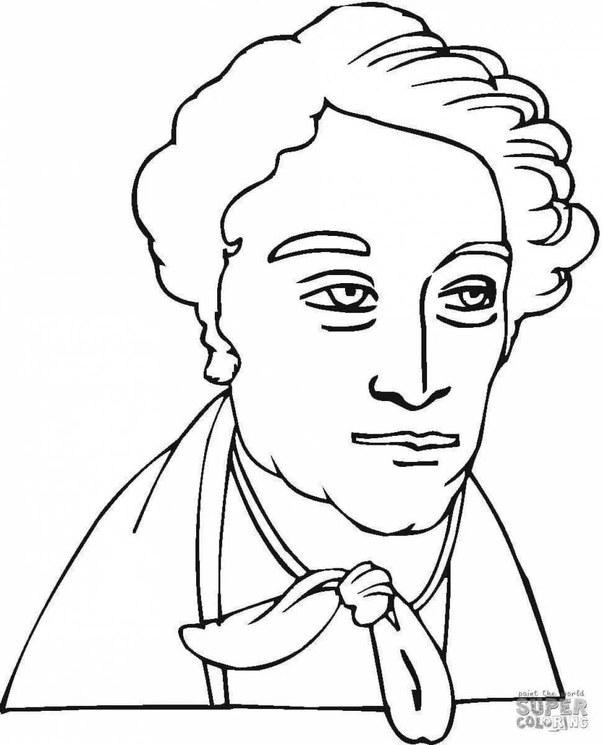 Портрет пушкина: иллюстрации