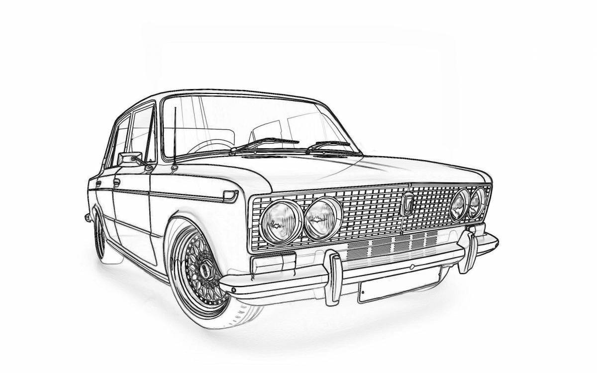 Fret seven coloring page