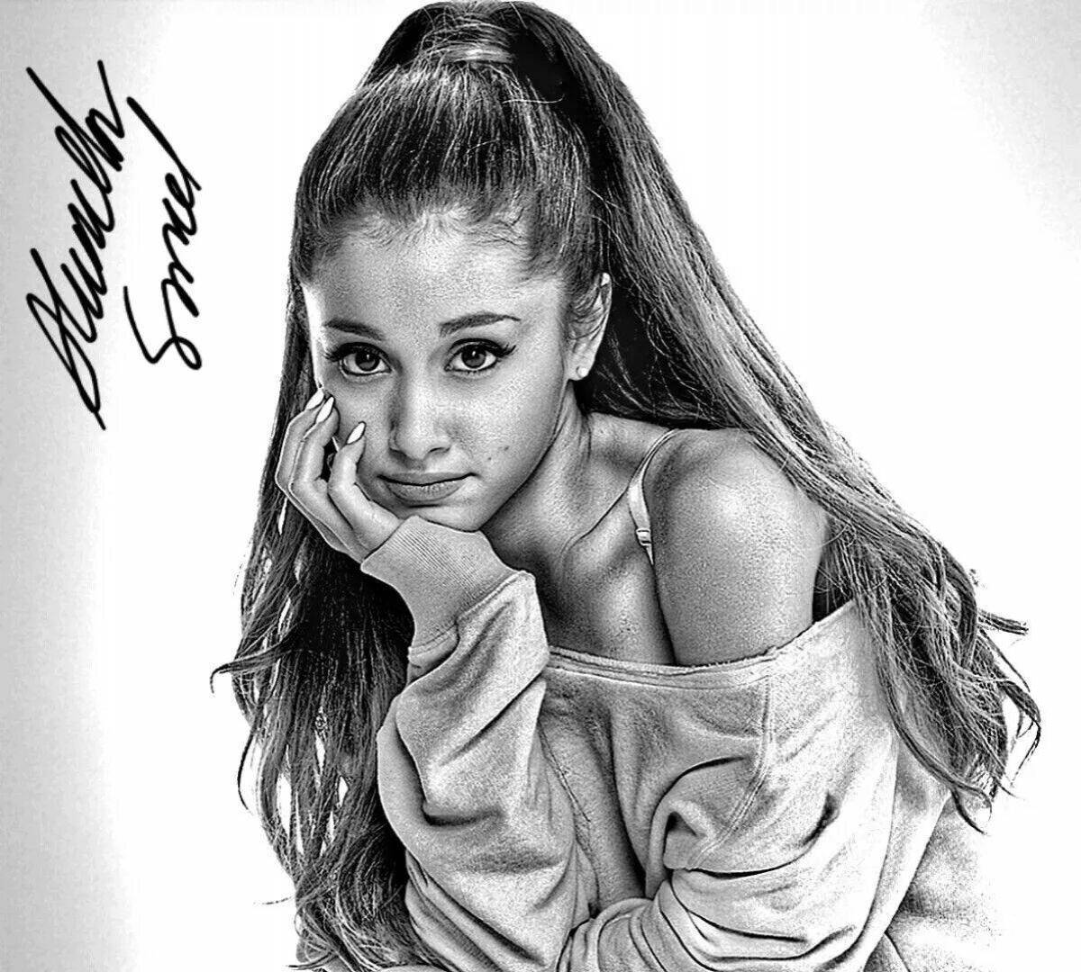 Ariana Grande shining coloring book