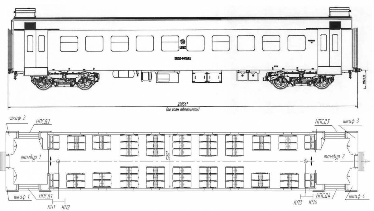схема вагона двухэтажного поезда воронеж москва