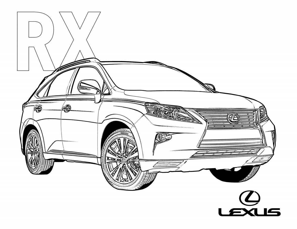 Чертеж лексус lx 570