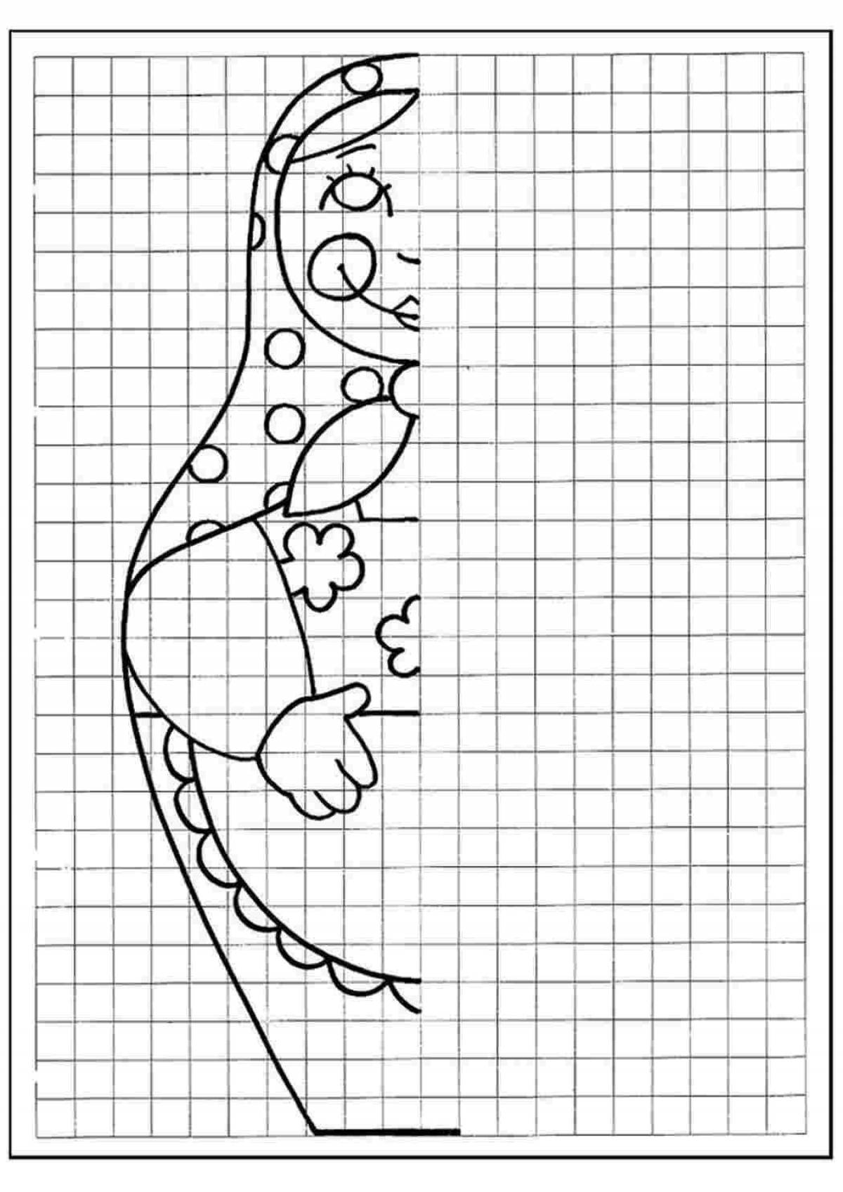 Распечатать рисунки по клеточкам. Симметричное рисование для детей. Дорисовать вторую половину рисунка. Дорисовывание симметричной половины изображения. Раскраска дорисуй половинку.