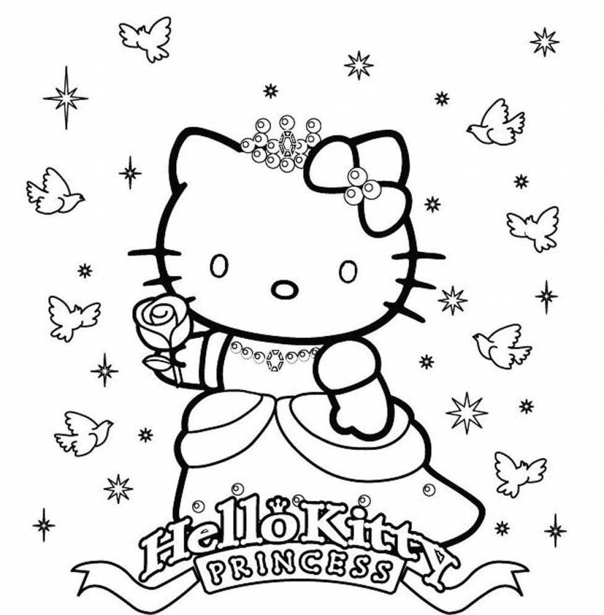 Kitty cat live coloring