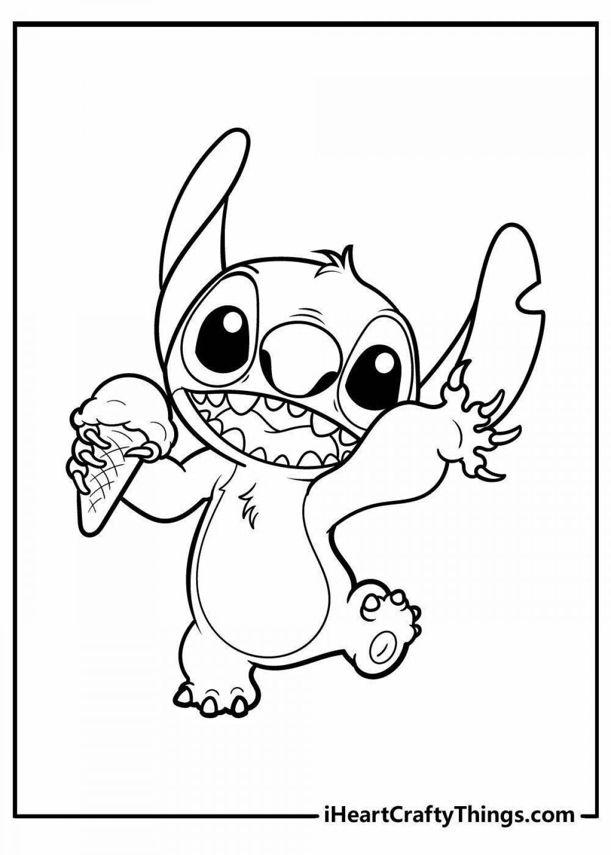 Great stitch coloring book