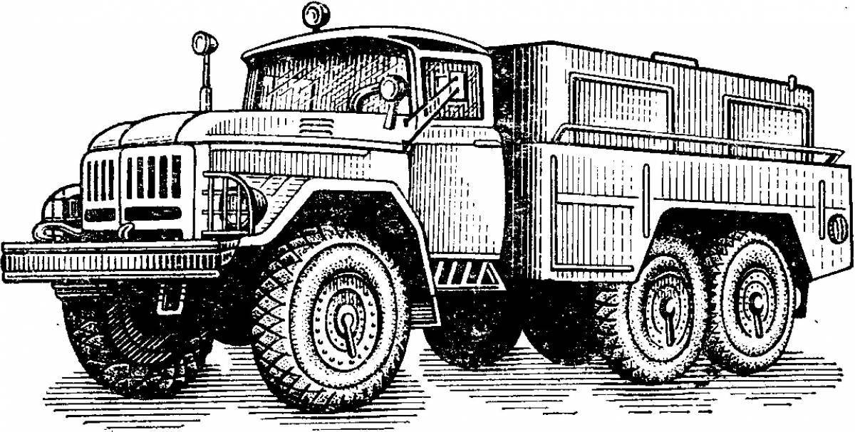 Stimulating Ural military paint