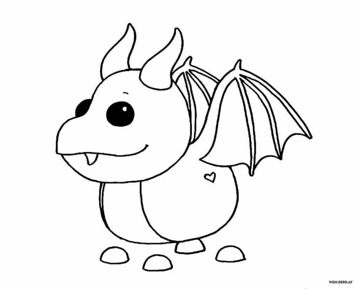 Exquisite roblox animal coloring book