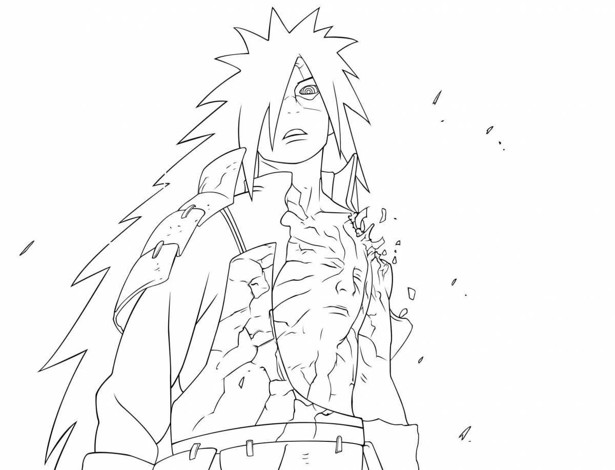 Obito Uchiha's gorgeous coloring book