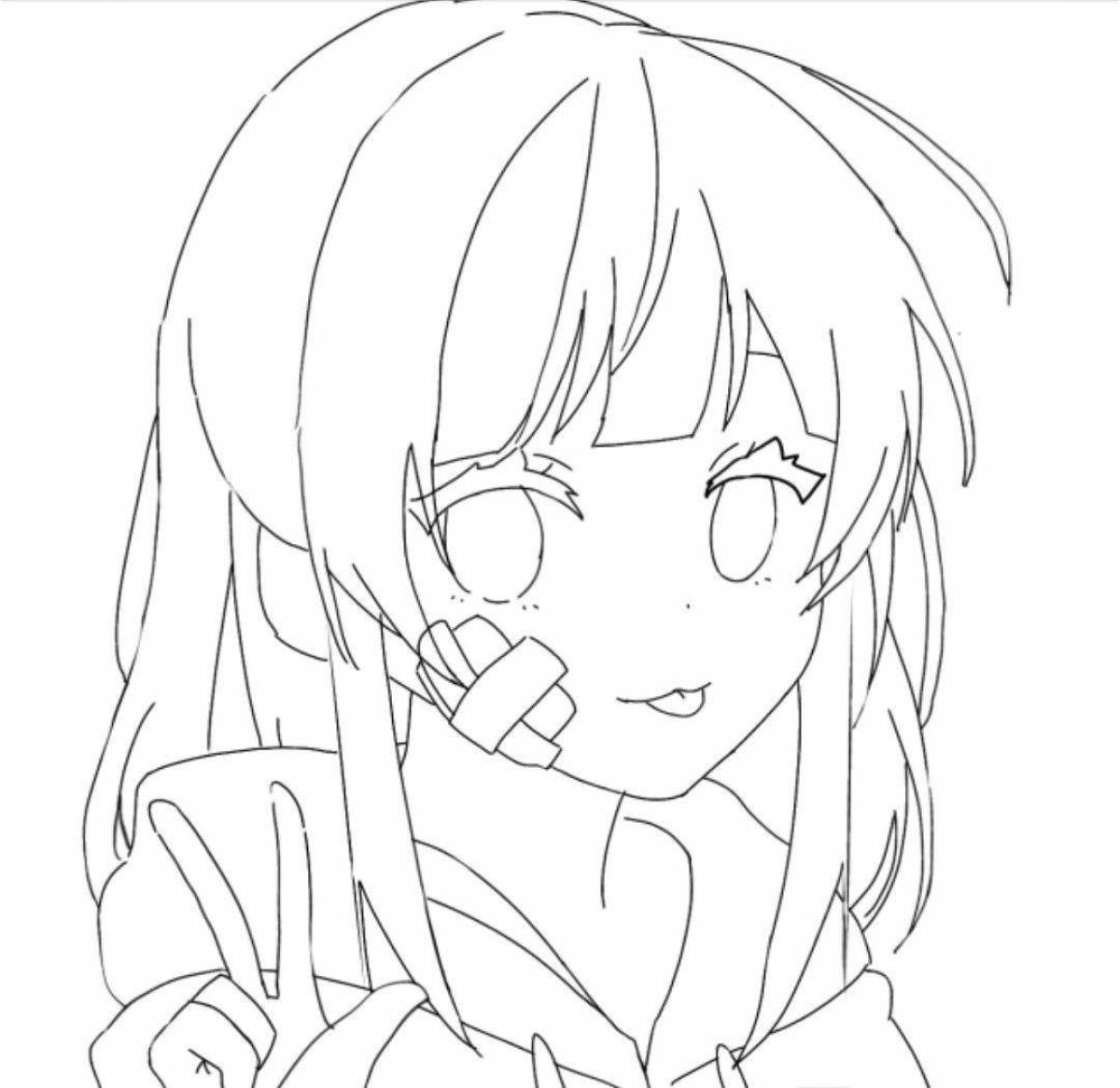 Волшебная страница раскраски приложения ibispaint