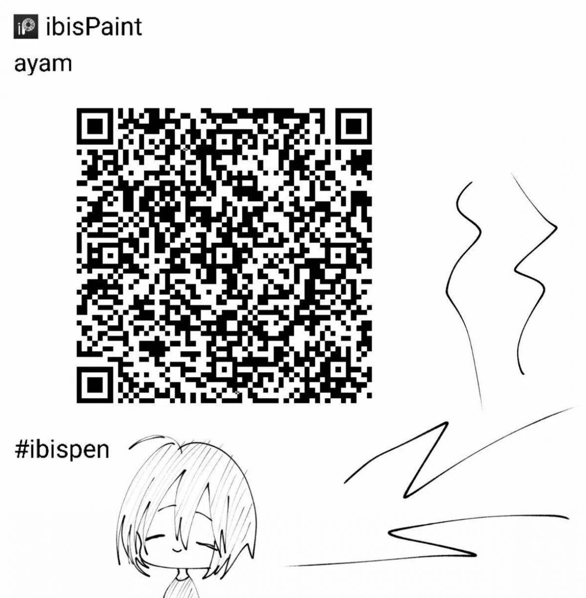 Цветная раскраска приложения ibispaint