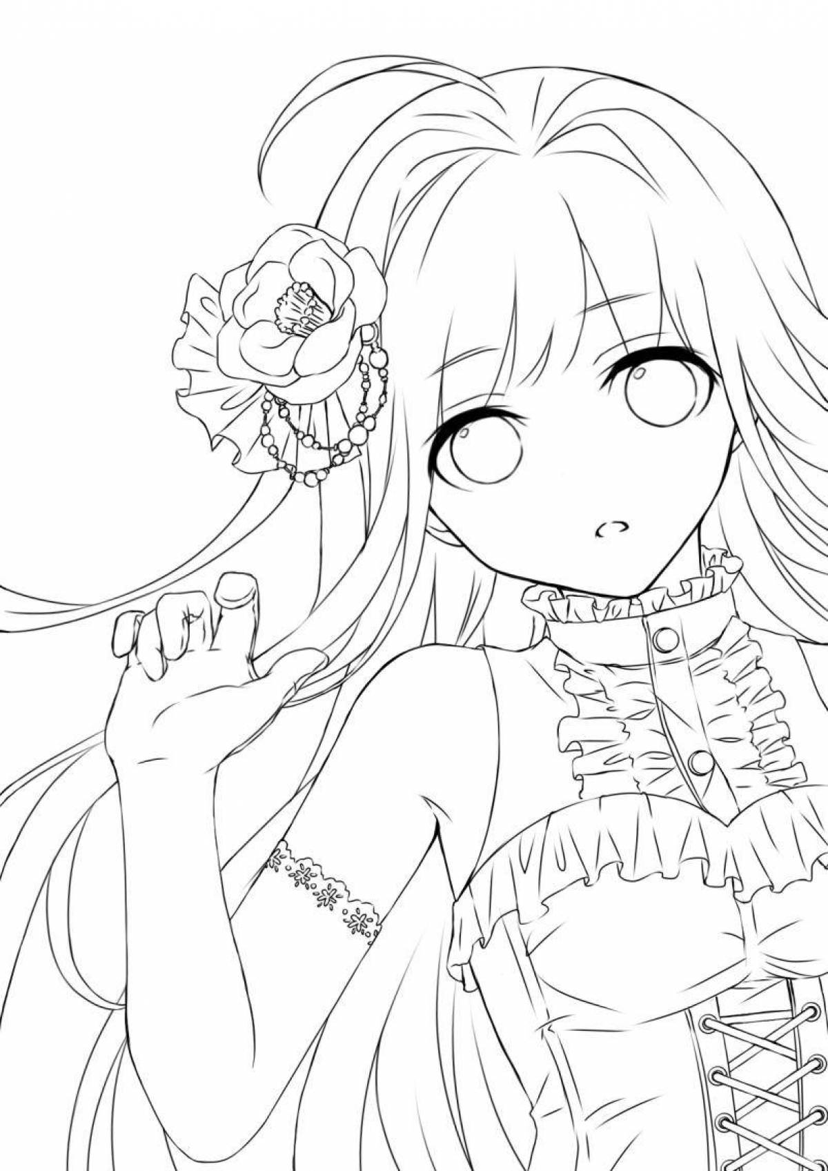 Color-lush ibispaint app coloring page