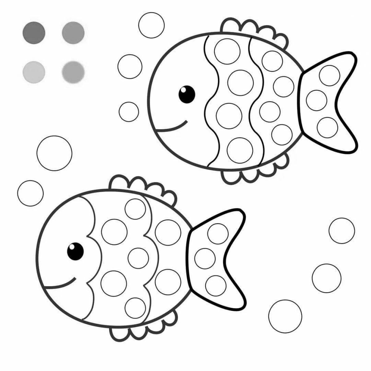 Charming plastic class 1 coloring