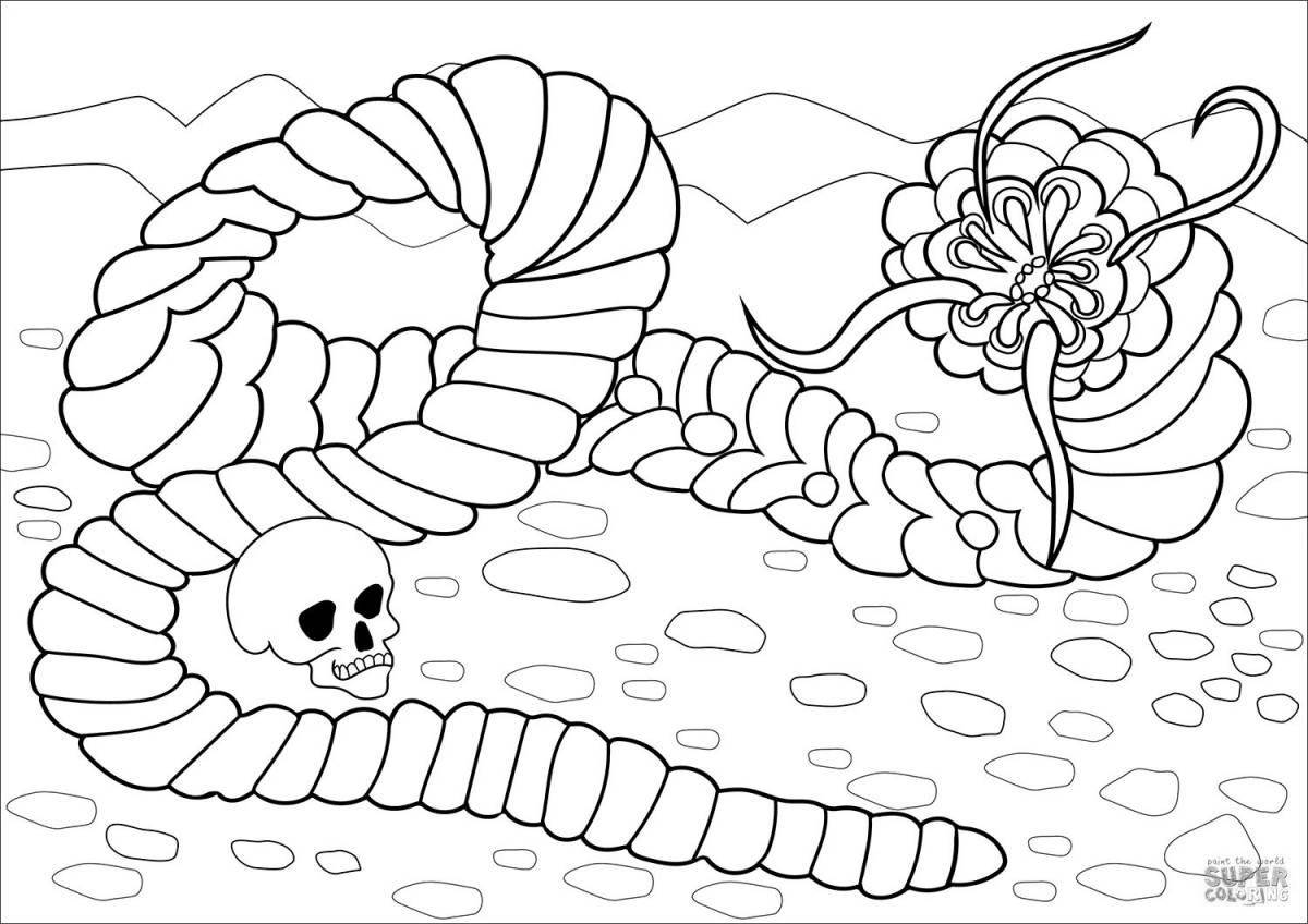 Henderson's Glorious Monsters Coloring Page