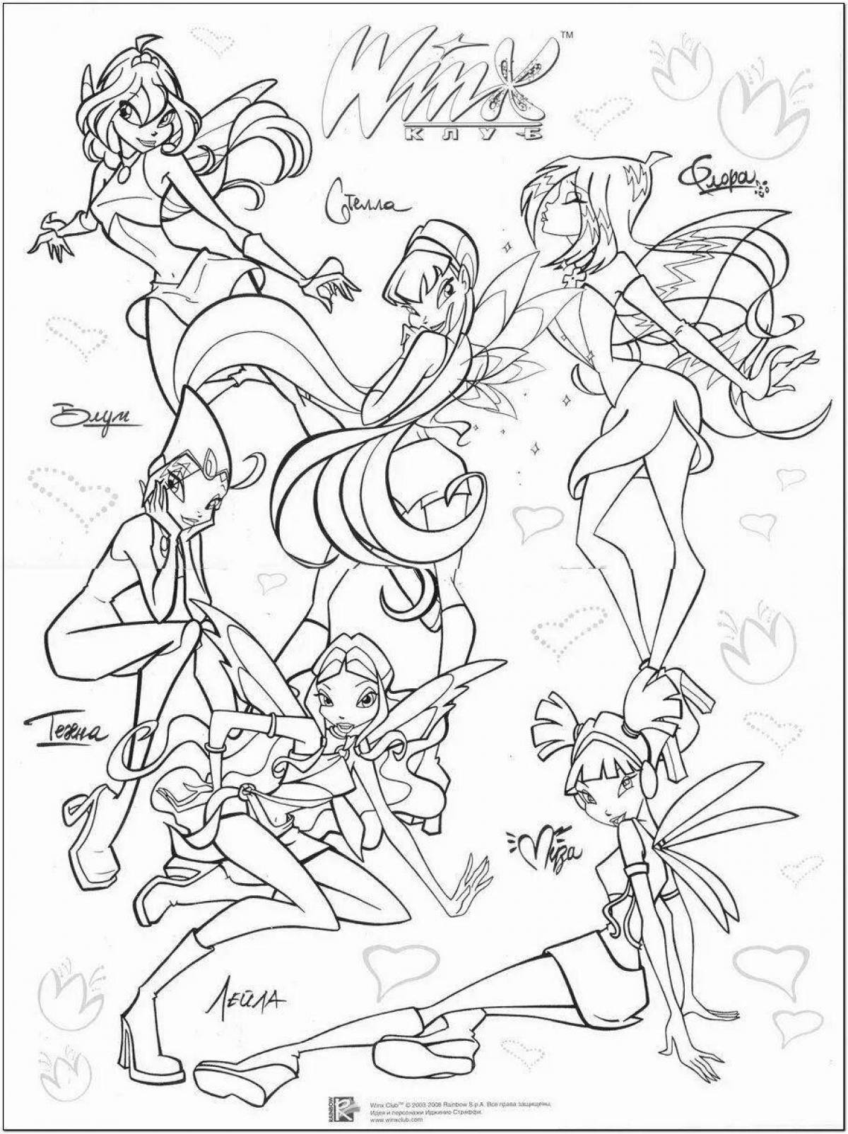 Winx all together #4