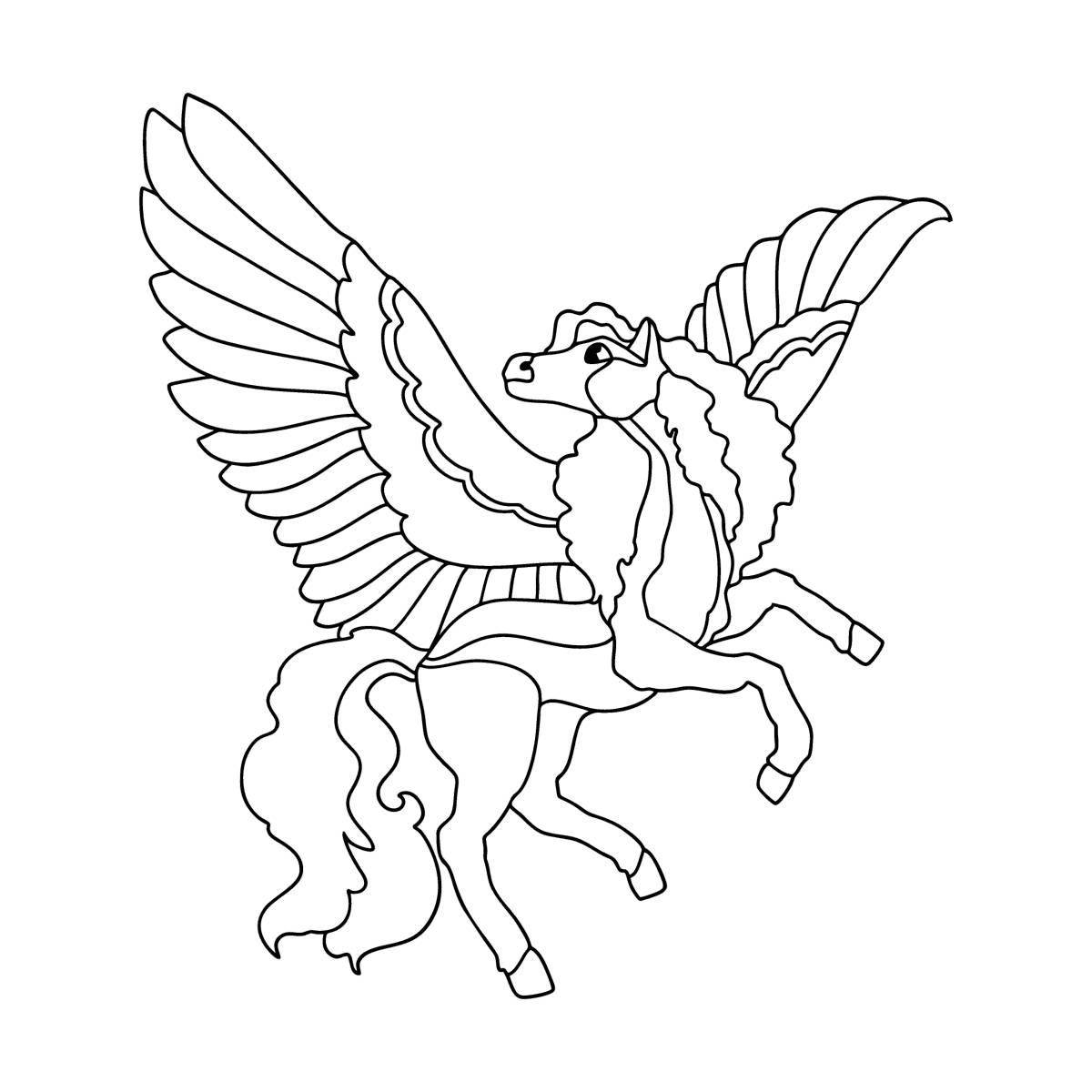 Horse with wings #4