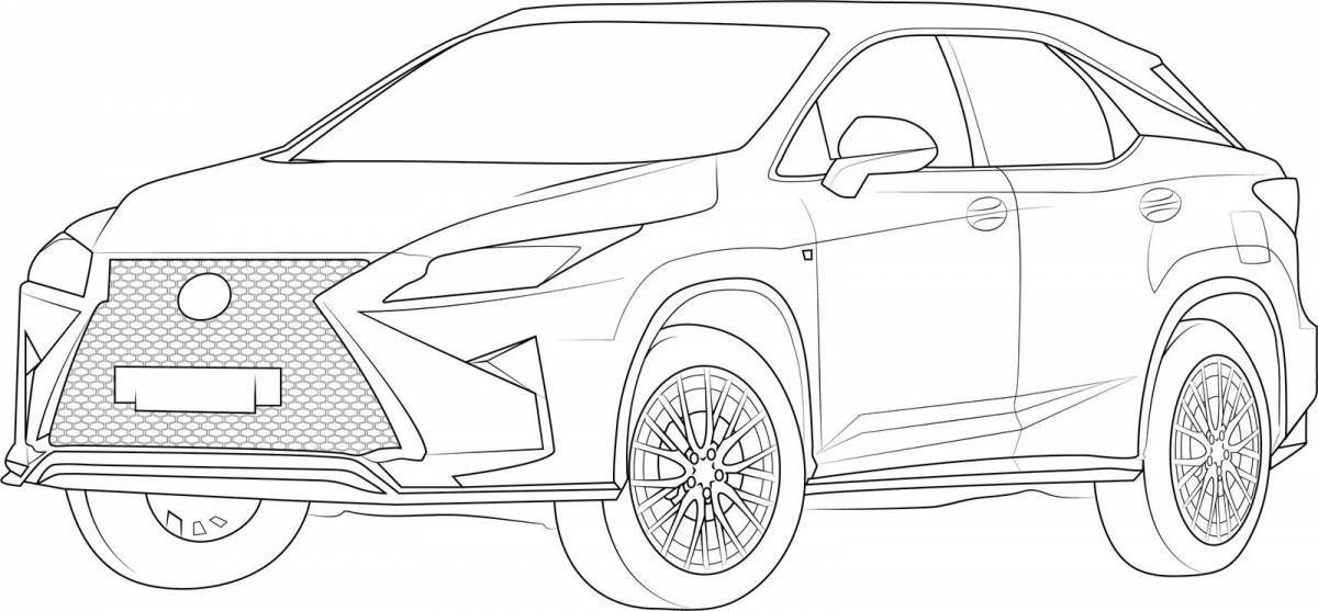 Lexus lx 570 palace coloring