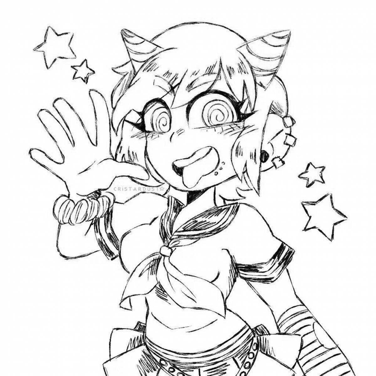 Красочная раскраска adopt me trade