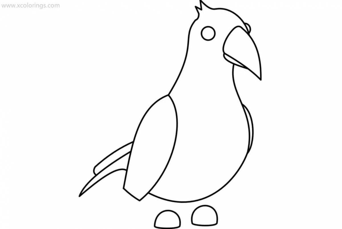 Раскраска joyous adopt me trade