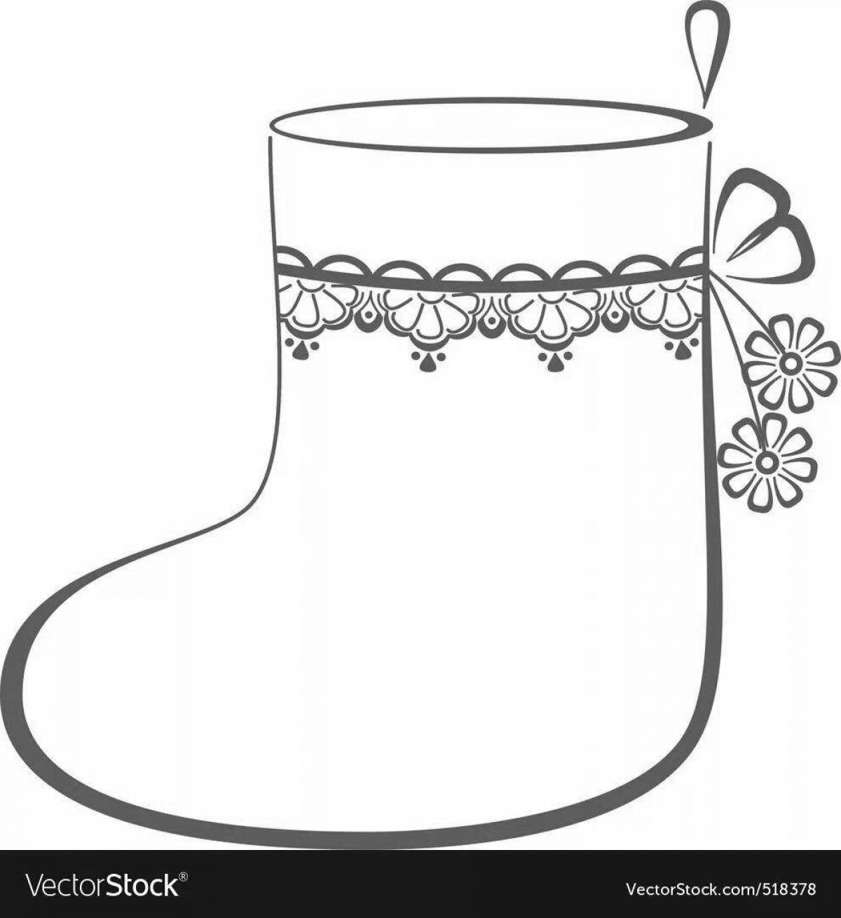 Photo Fun boots with patterns