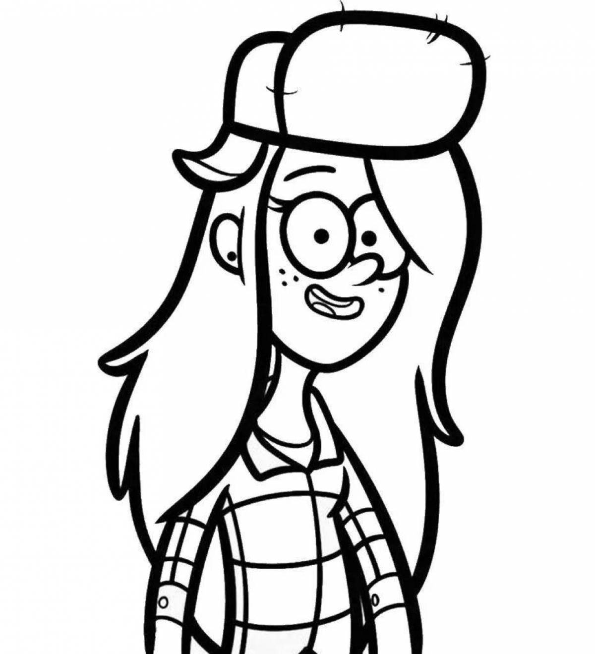 Zani Gravity Falls Characters