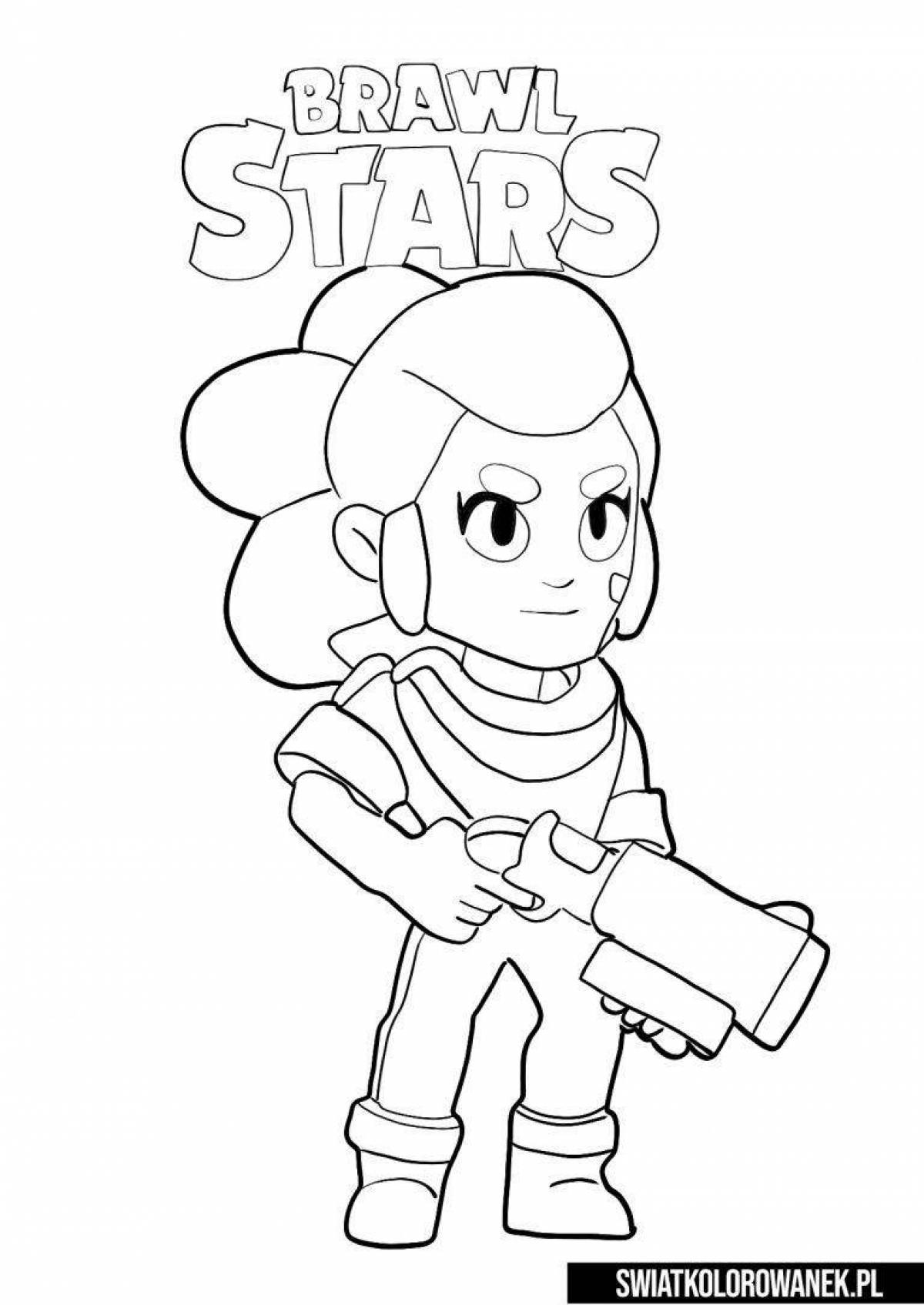Bravo stars penny coloring page live