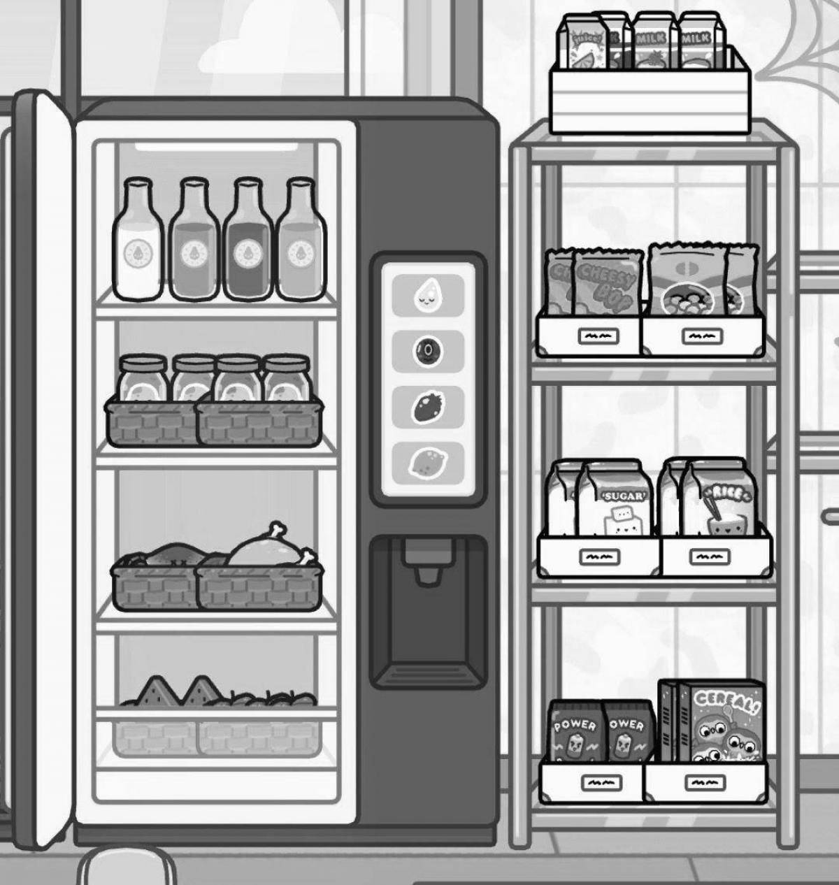 Холодильник тока бока #10