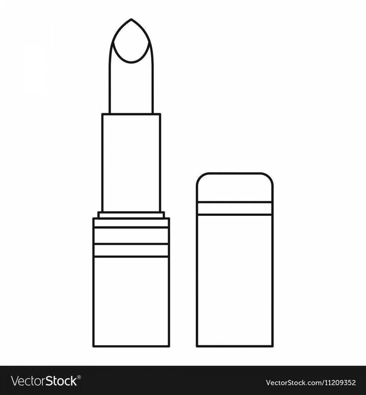 Великолепная раскраска помады для подростков