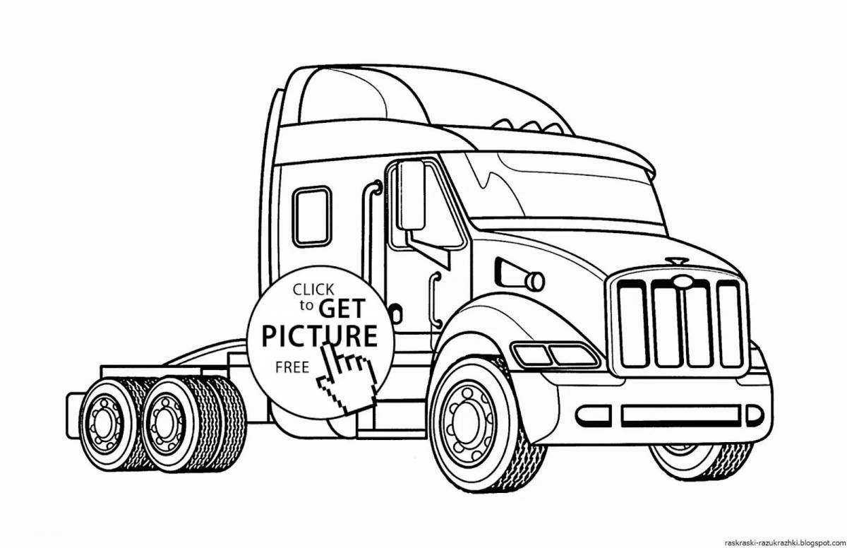 Incredible cars coloring page 6 years old