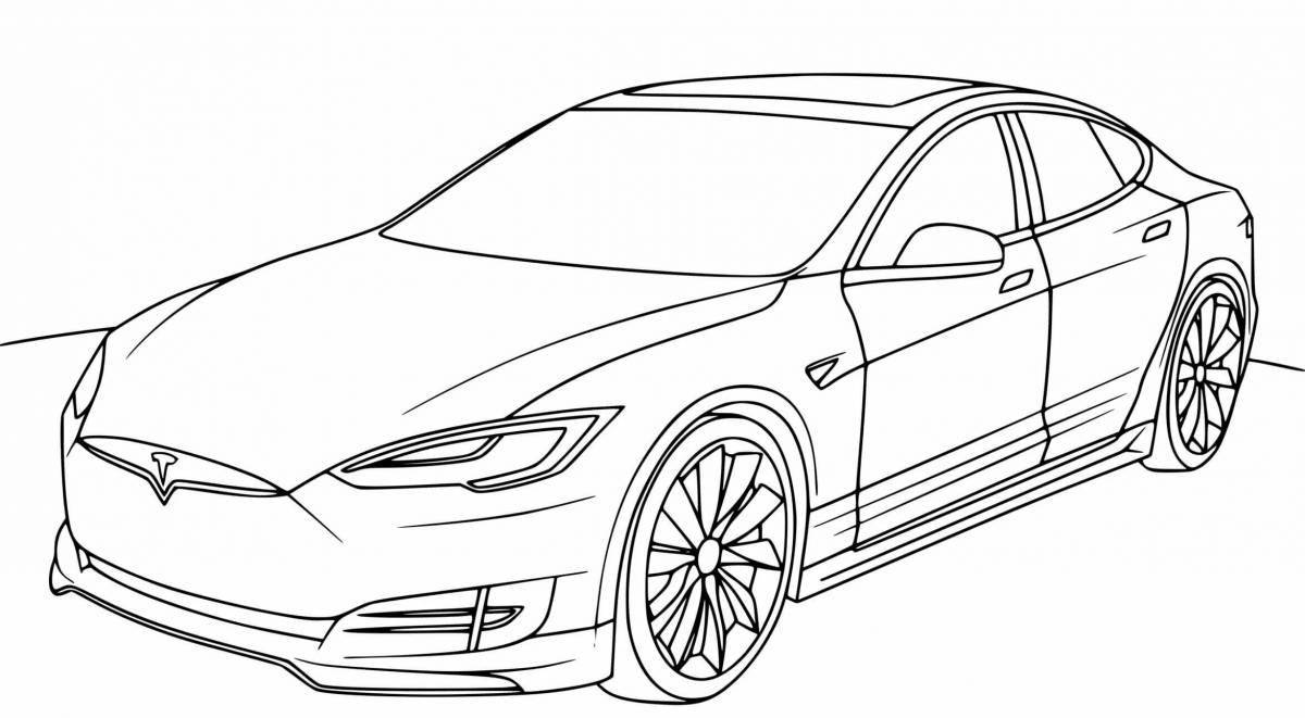 Образцовая модель tesla x