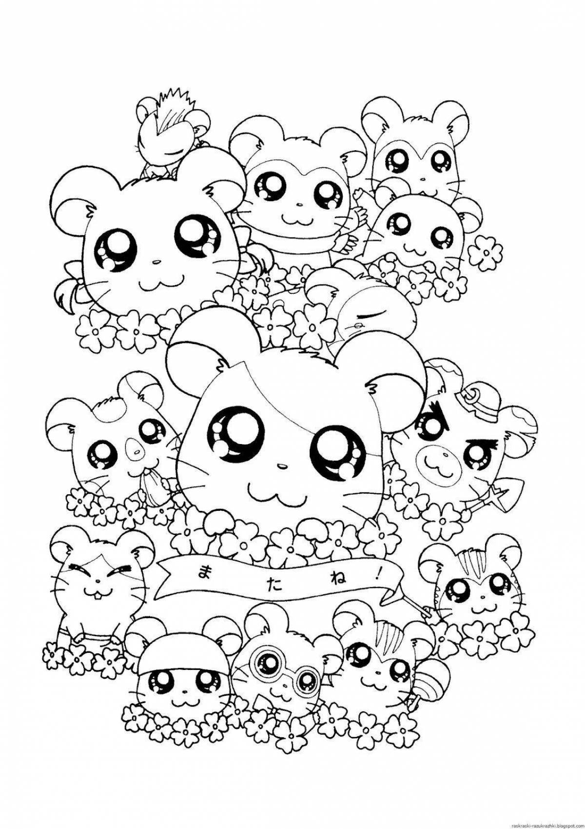 Wonderful coloring pages for girls cute fluffies