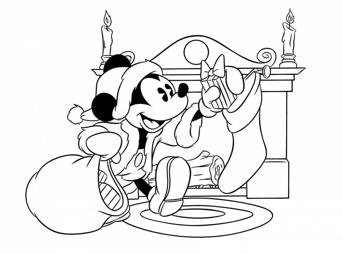 Radiant coloring page for kids disney