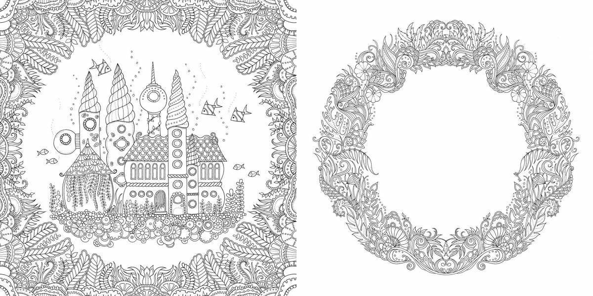 Photo Glorious Joanna Busford Christmas Wonders Coloring