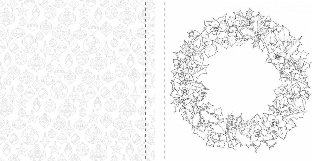 Sublime Joanna Basford's Christmas Wonders coloring page