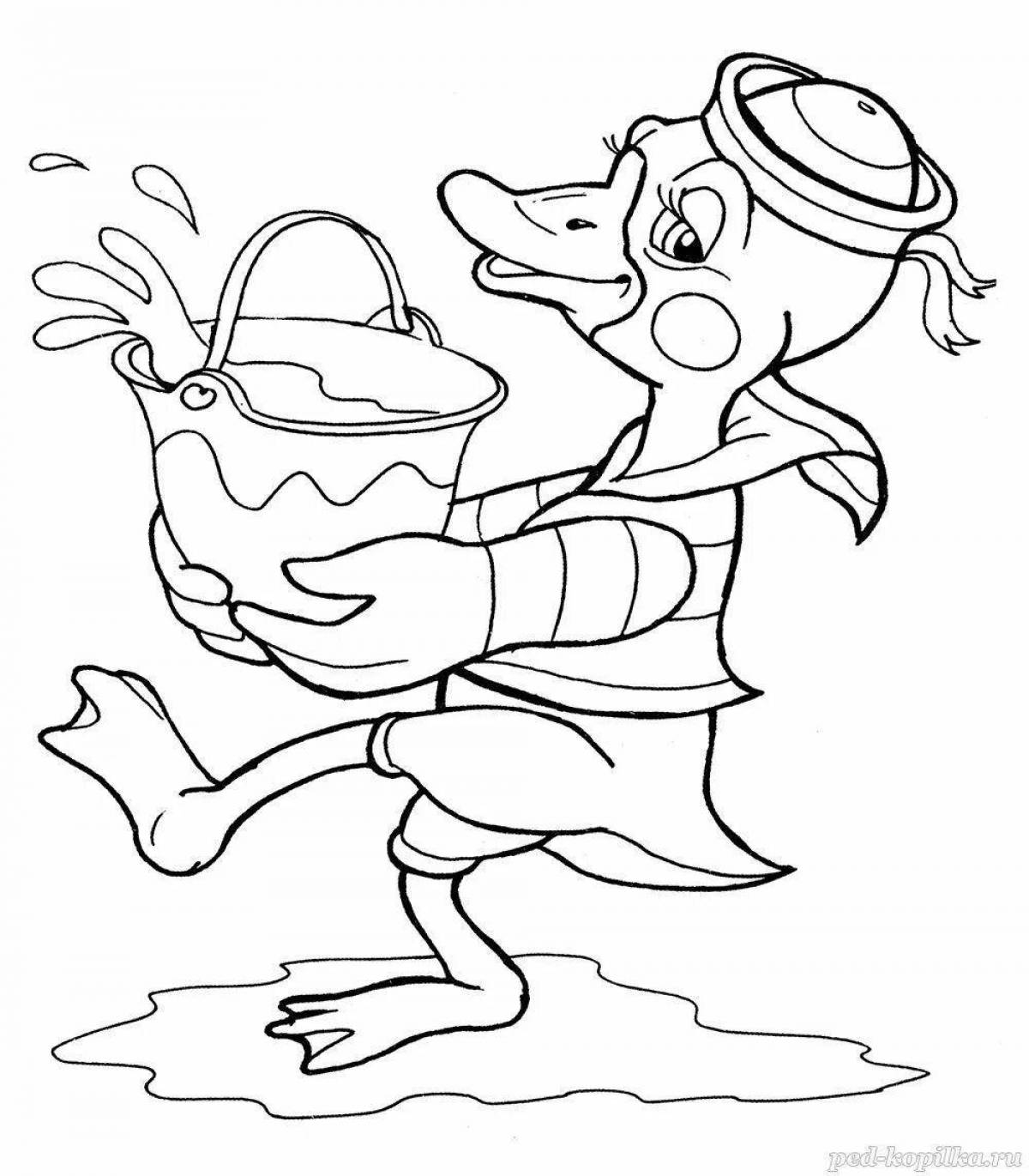 Charred cat house tili bong caught fire