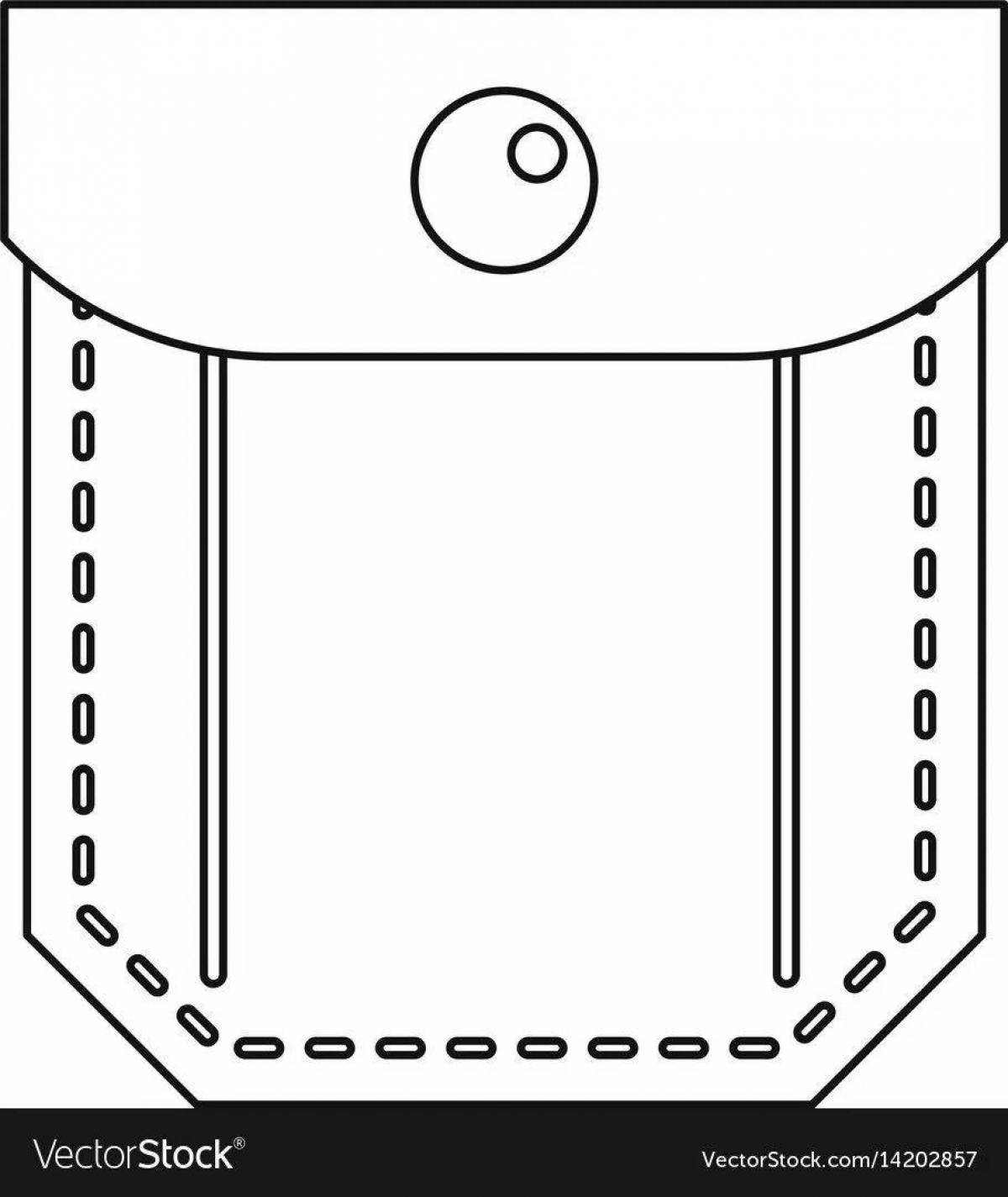 Как нарисовать карман
