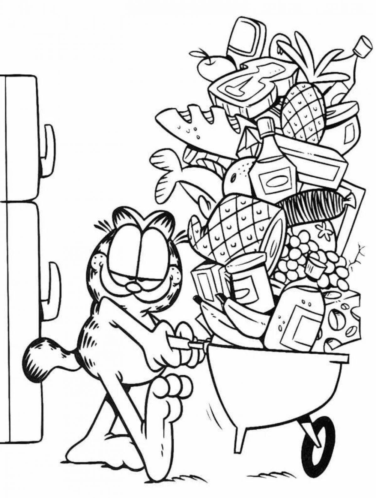 Colorful joke coloring pages