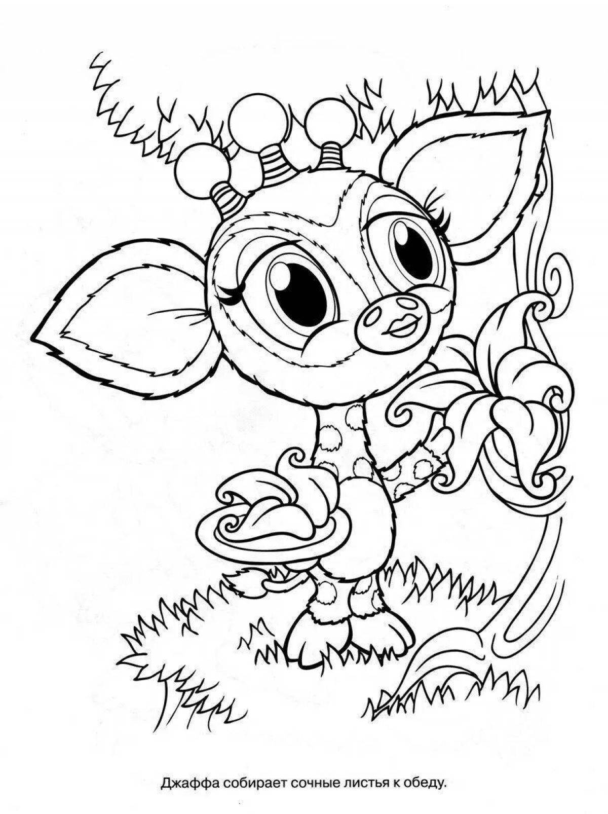 Zooble fun coloring pages