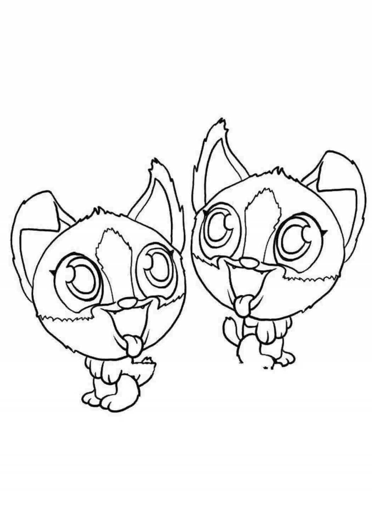 Zooble live coloring pages
