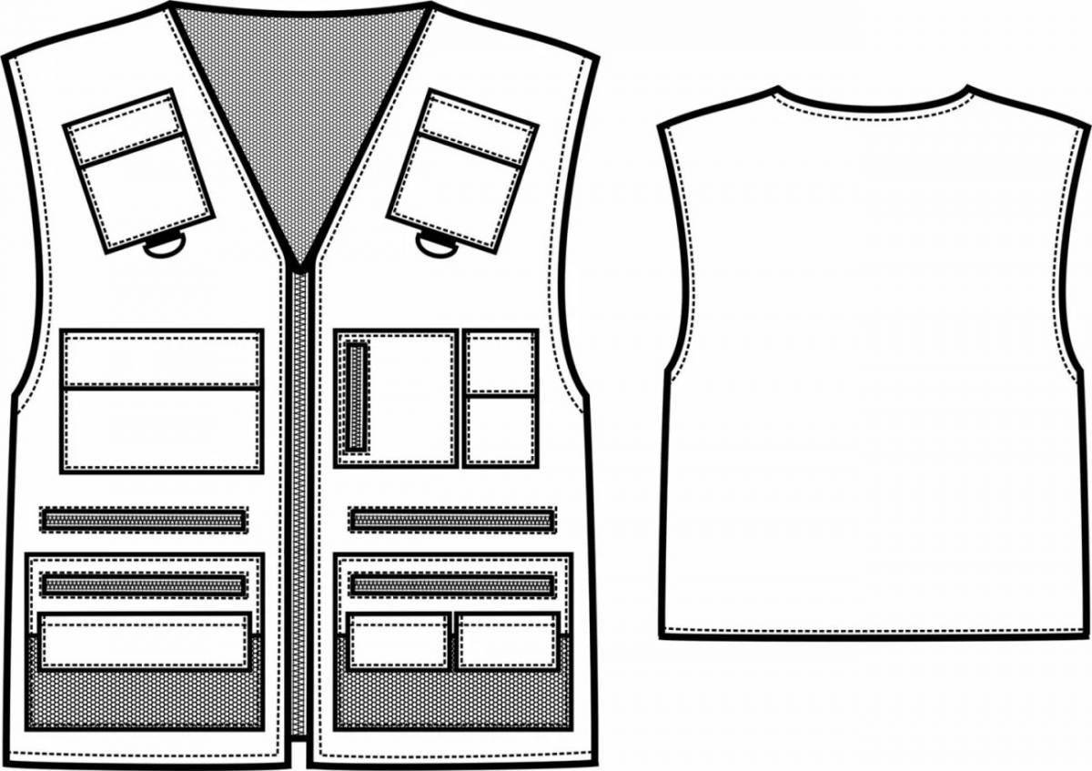 Great coloring vest