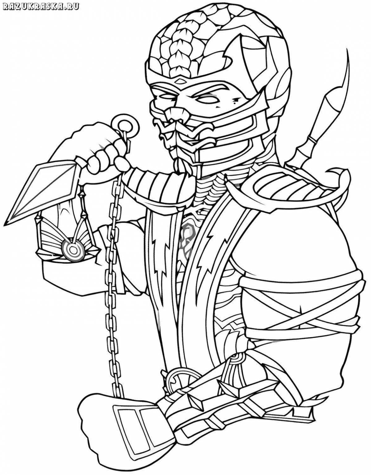 Fabulous death coloring