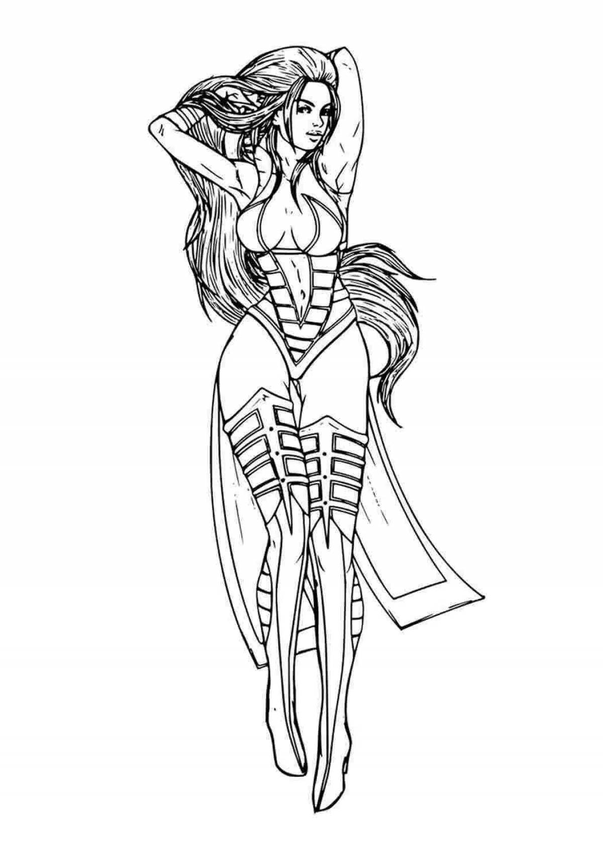 Energetic death coloring