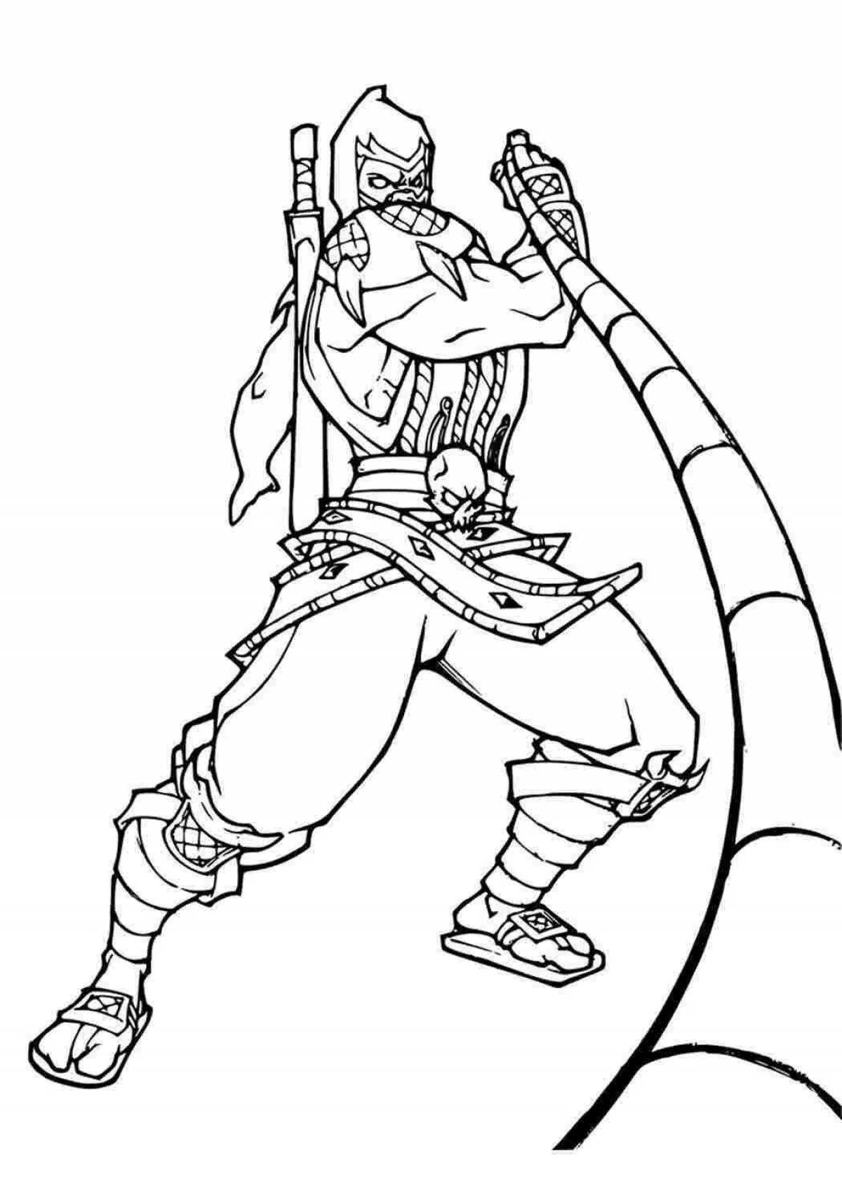 Attractive death coloring